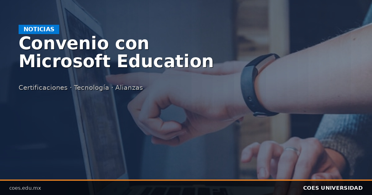 Convenio con Microsoft Education